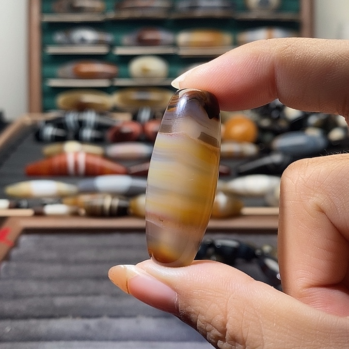 玛瑙/玉髓未镶嵌吊坠(不含链)