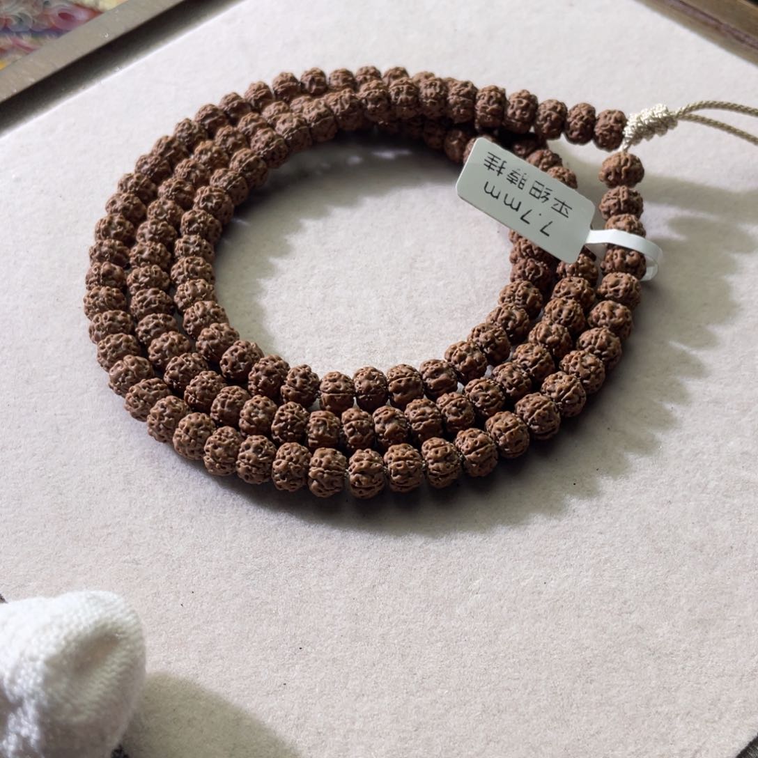 金刚菩提吊坠平细毕业小尺寸 108 7.7