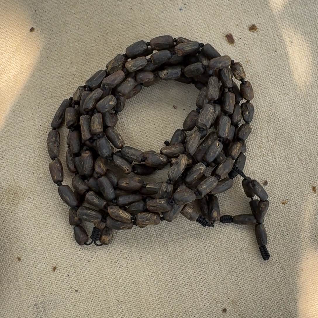 沉香手串绿奇楠沉香沉水多圈留疤约0.6-25多样性发一条