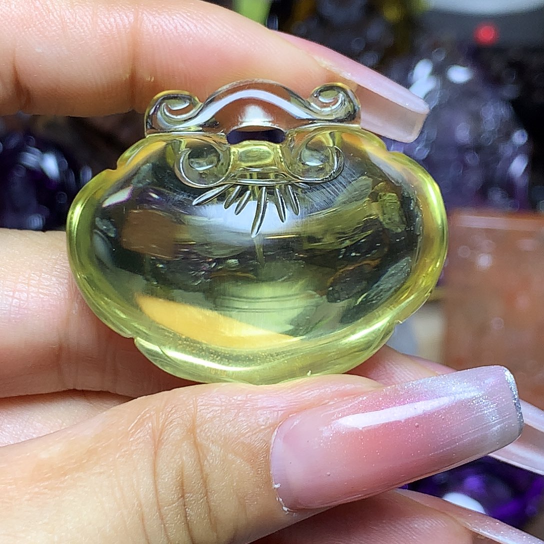 水晶颈饰未镶嵌天然