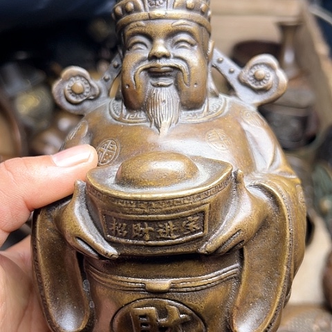 铜制文玩把玩物件