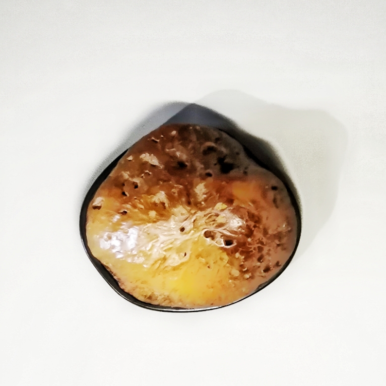 观赏石！马料禅意山子，皮壳油润，长宽高10*9*6cm