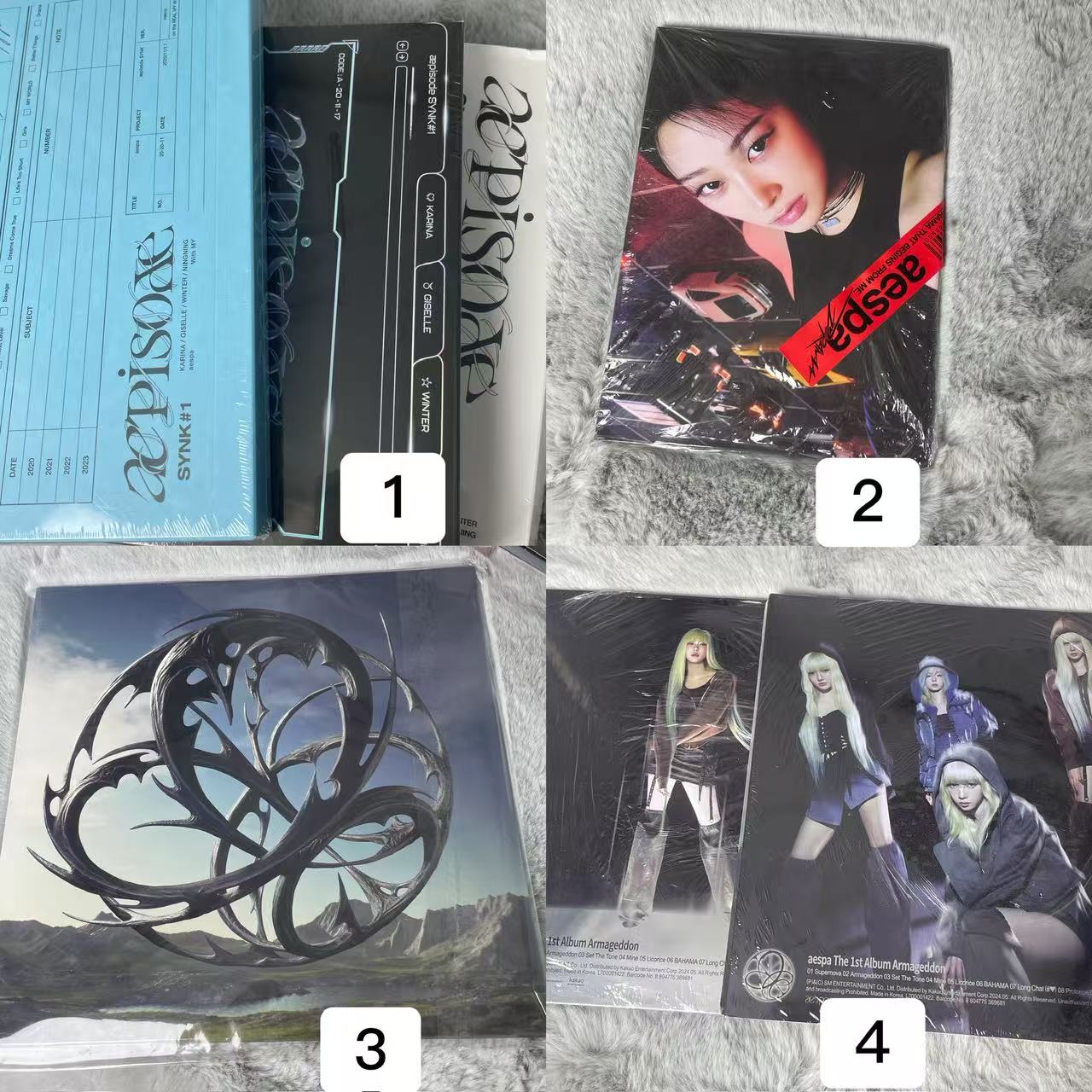 现货aespa专辑合集全新未拆拆开不退不换