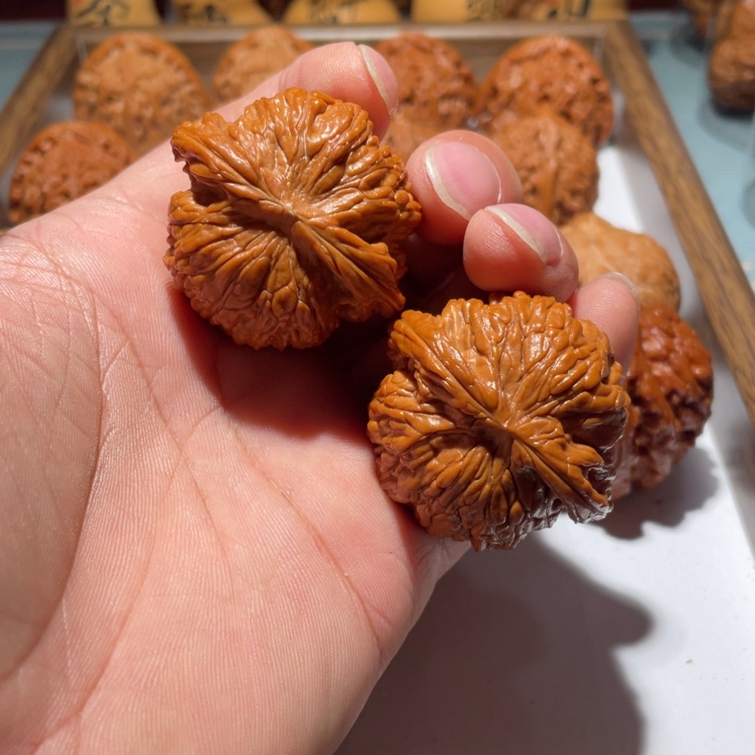 核桃把件精品42磨盘全品