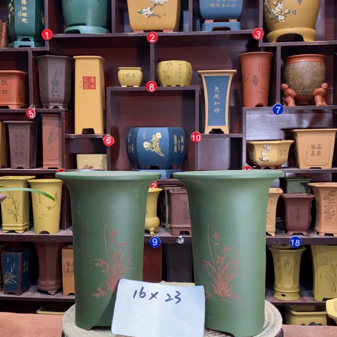 紫砂花盆紫砂花盆