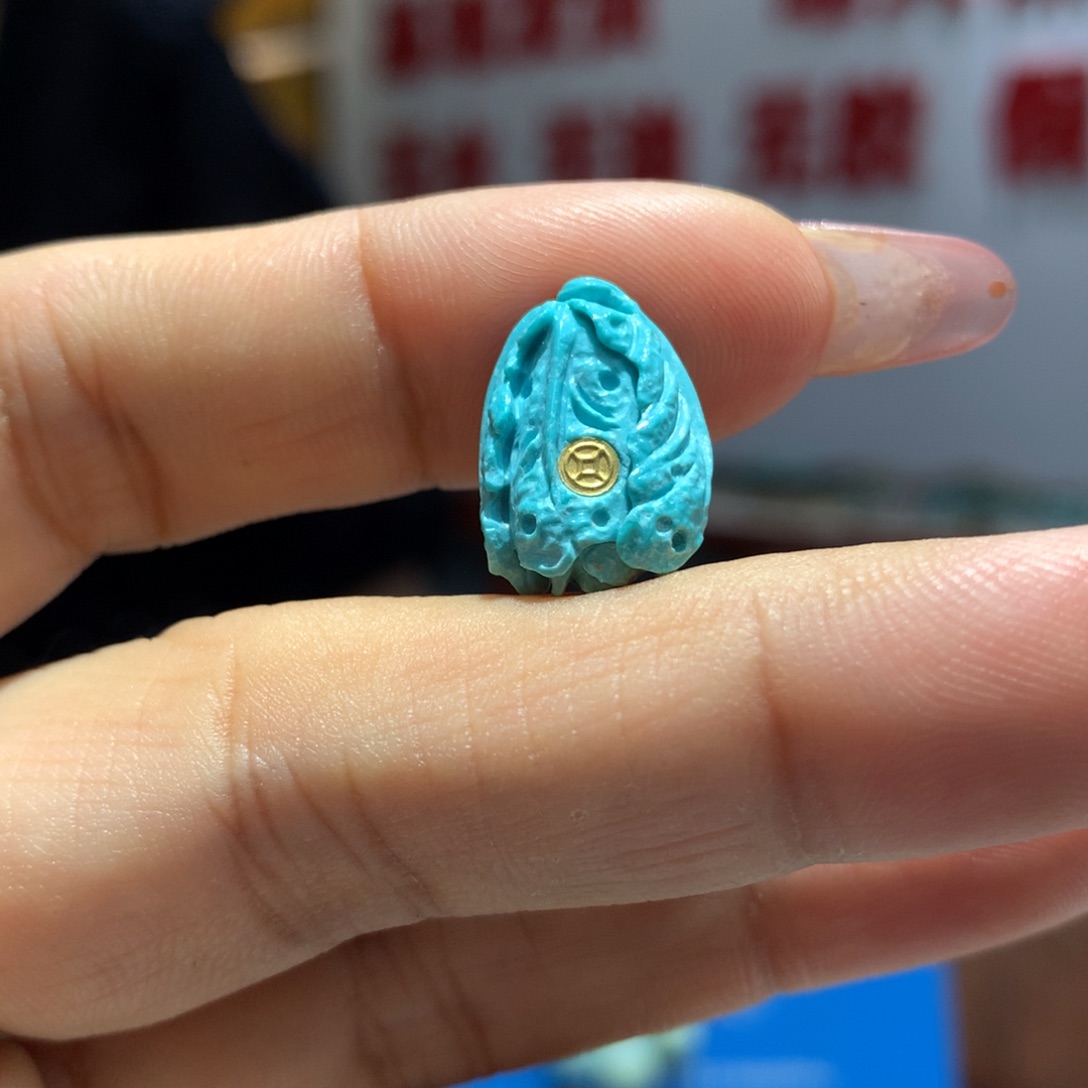 绿松石未镶嵌配饰