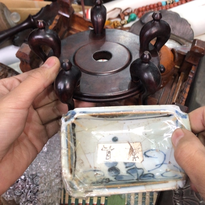 陶瓷孤品单件车里拍