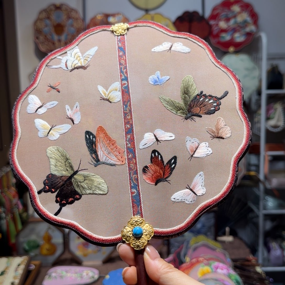 婲***朵织绣纯手工苏绣双面绣