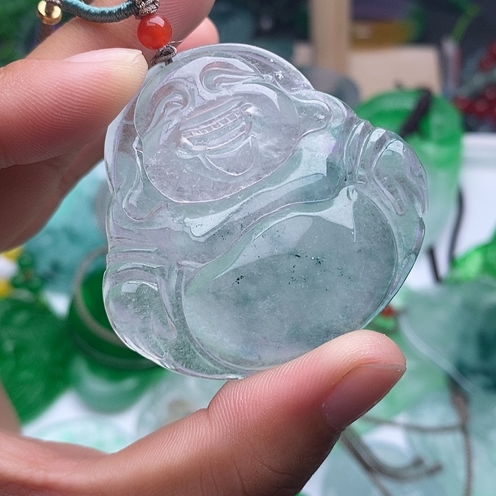 翡翠未镶嵌颈饰所见即所得 157