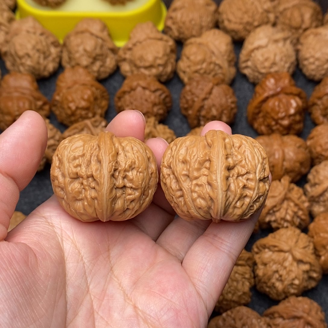 文玩核桃把件李*元宝36