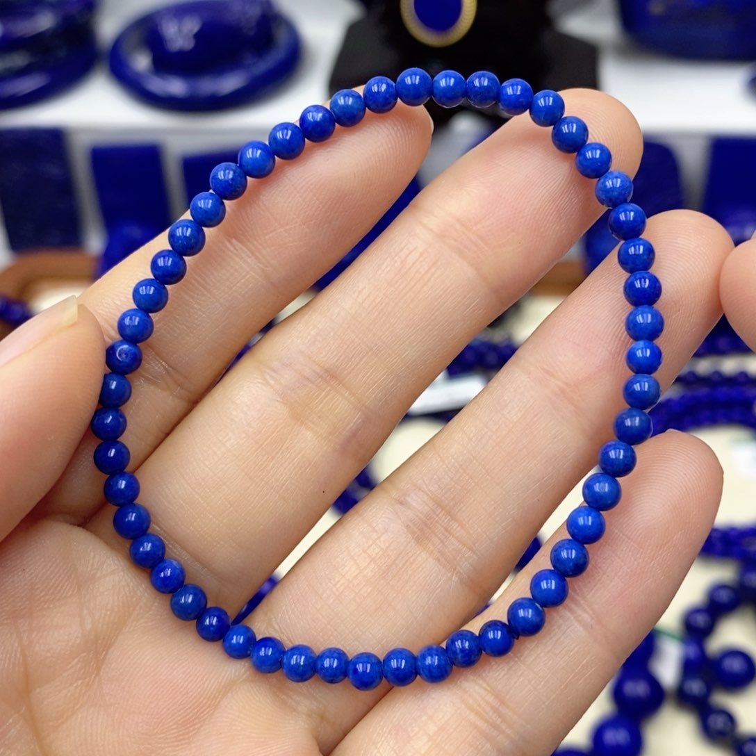 青金石手链未镶嵌