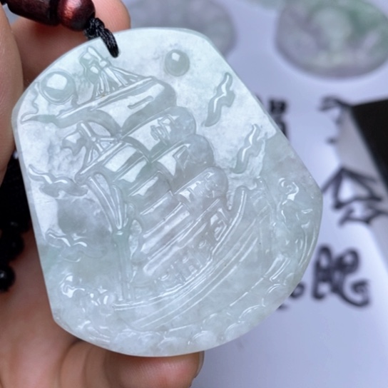 颈饰未镶嵌翡翠翡翠