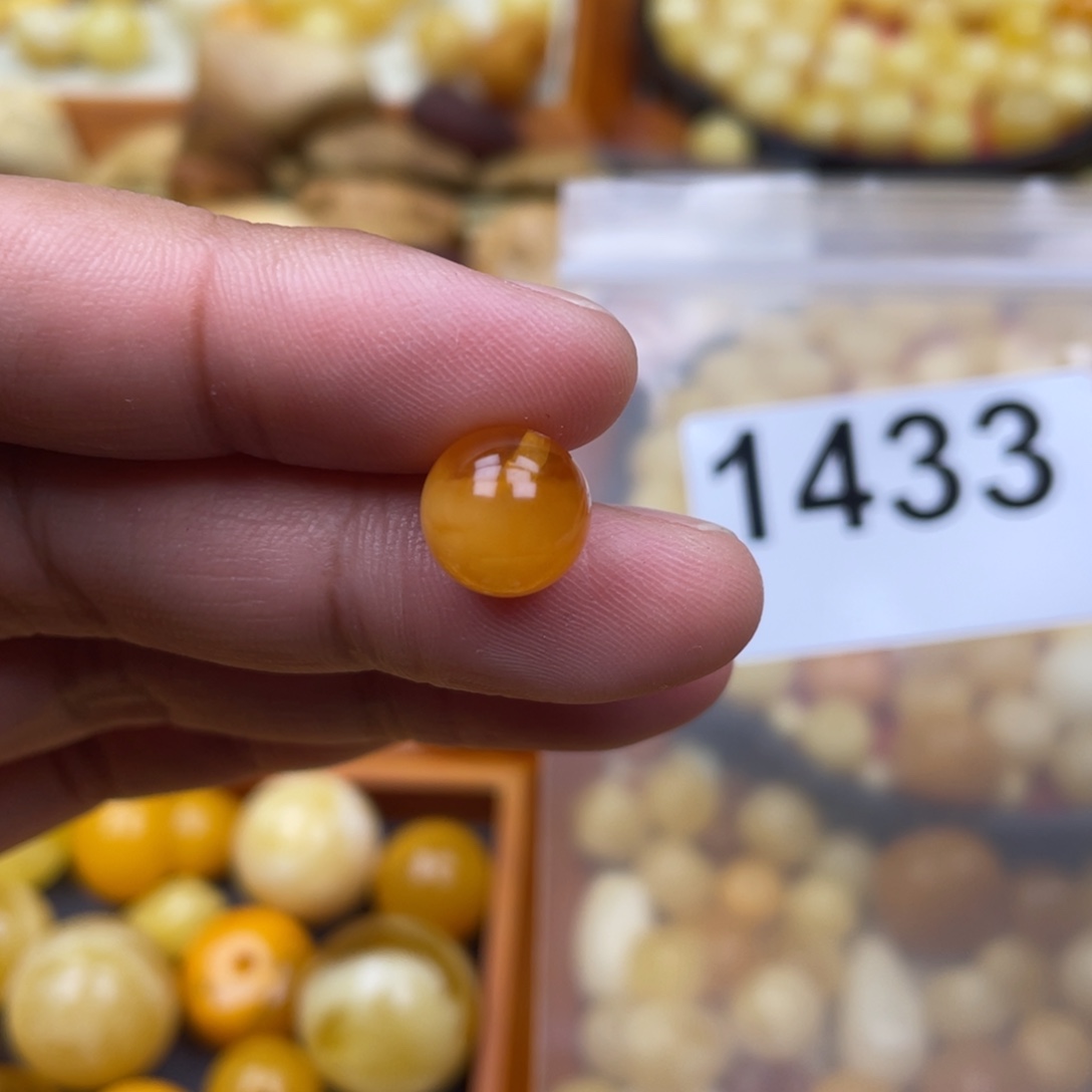 琥珀珠宝奇石未镶嵌10.5