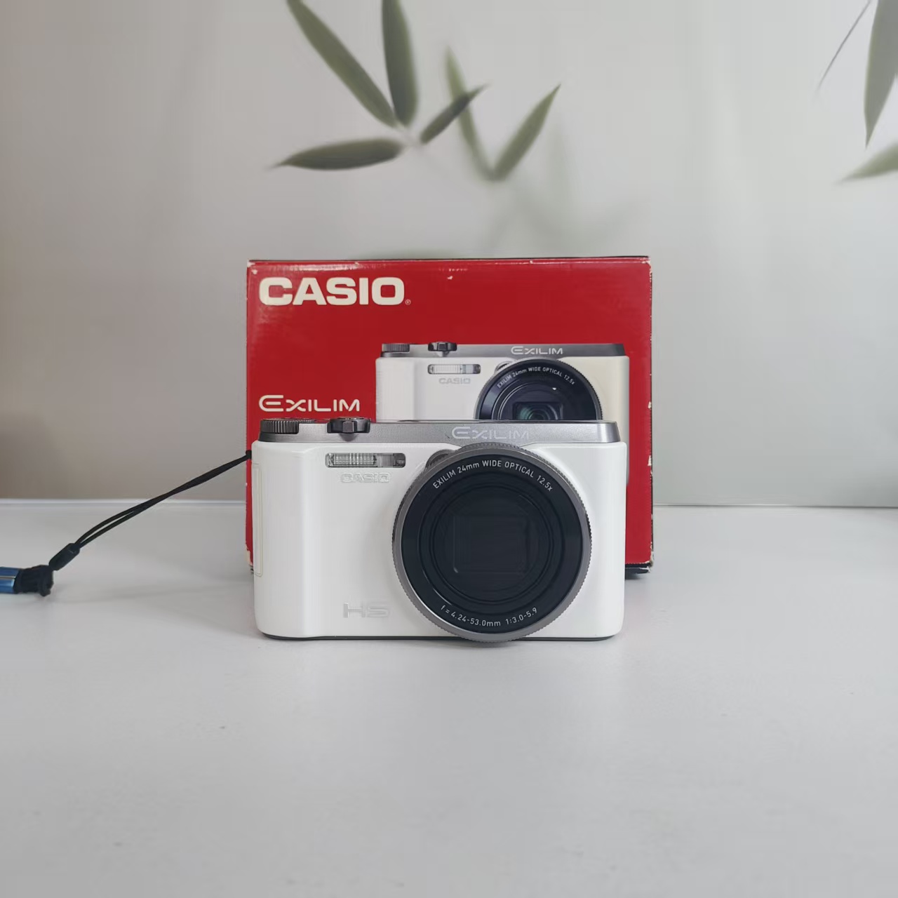 9新 Casio/卡西欧 zr1100带原盒翻转屏1600万像素12.5倍变焦美颜