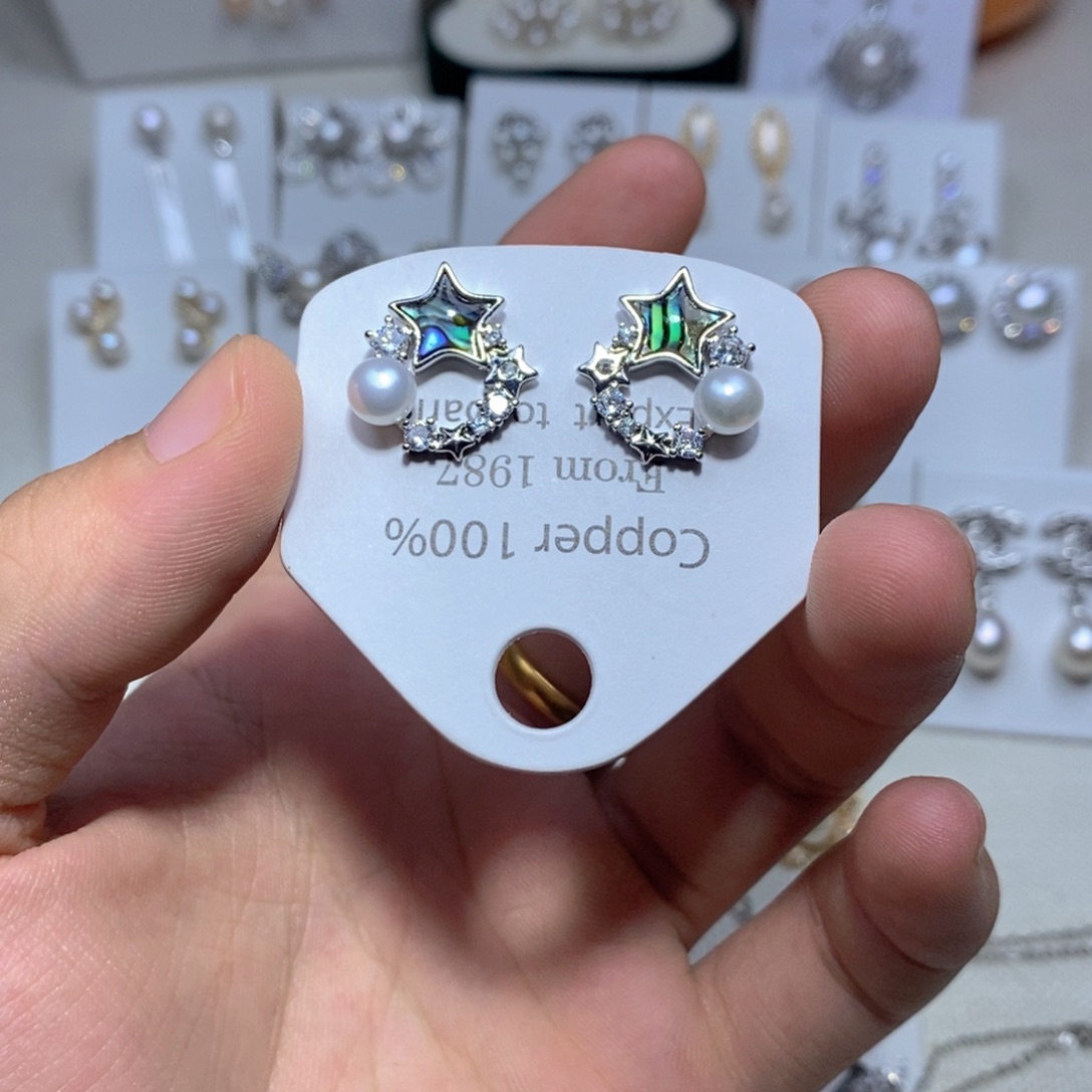 耳饰淡水珍珠未镶嵌