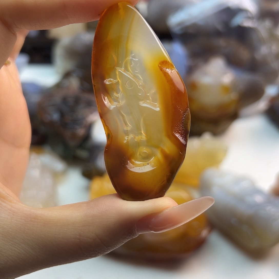 玛瑙/玉髓合金颈饰