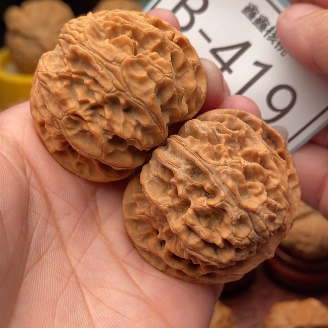 文玩核桃把件苹果41