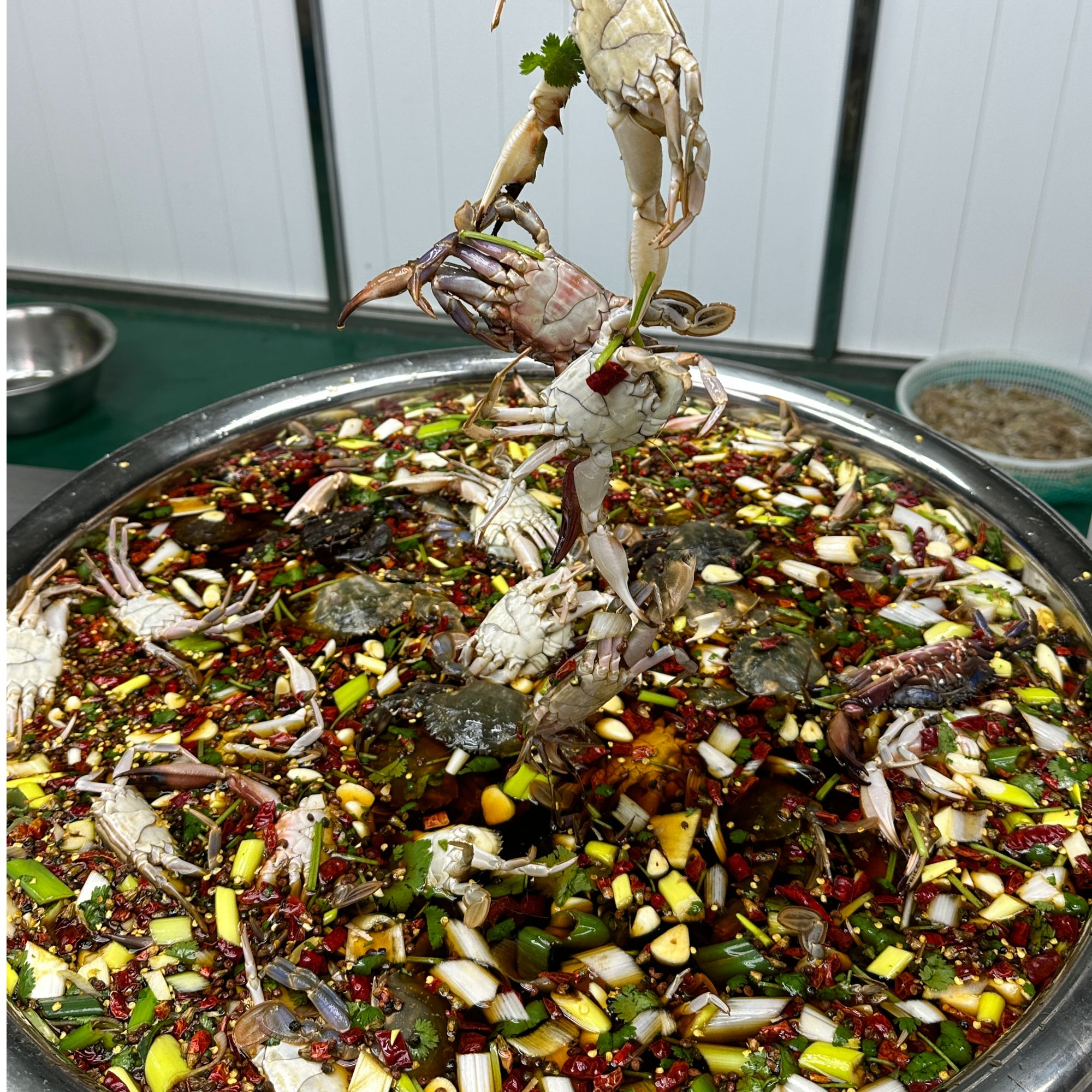 【生腌花盖蟹】生腌花盖1000g现腌手工腌制