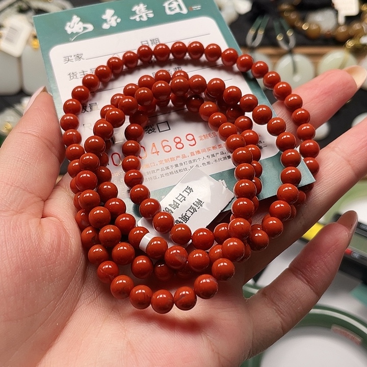 南红玛瑙未镶嵌颈饰HDJT0204689 