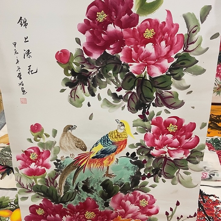 三个张画廊直播间！
