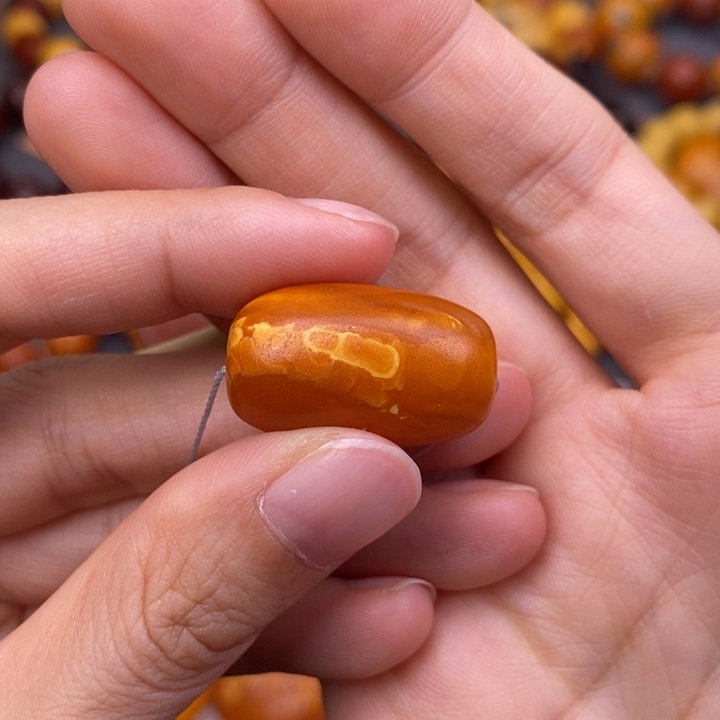 琥珀未镶嵌裸石蜜蜡M