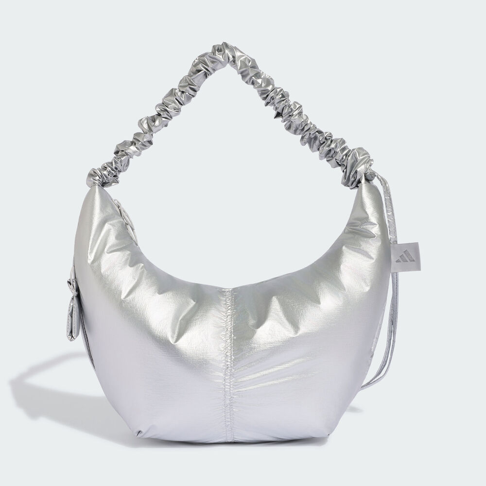 AdidasMETALSHOULDERBAG银色包包实用休闲单肩包手提包KH4502