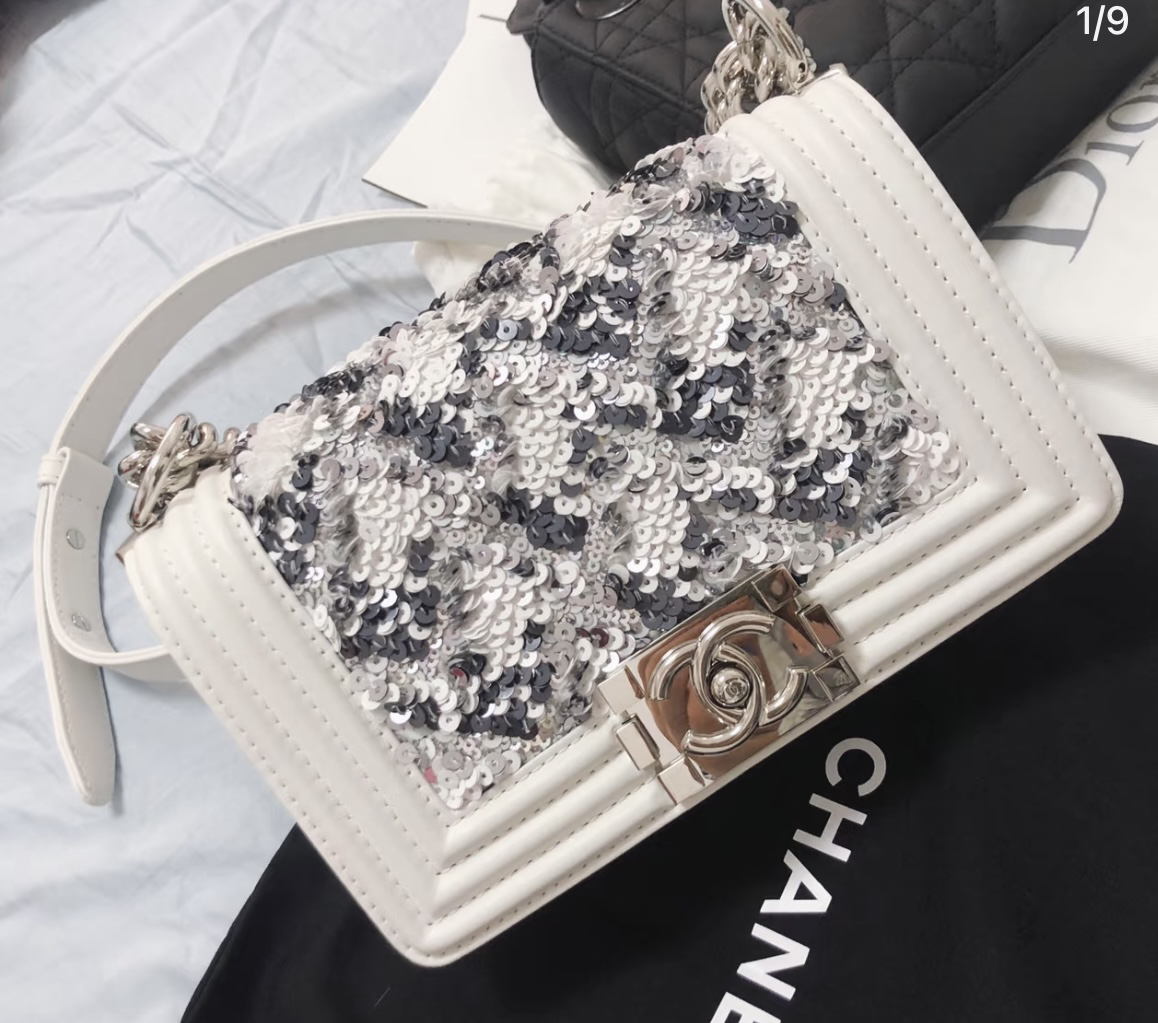 95新 Chanel/香奈儿 98新 奢总管/小号leboy包/成色直播间为准