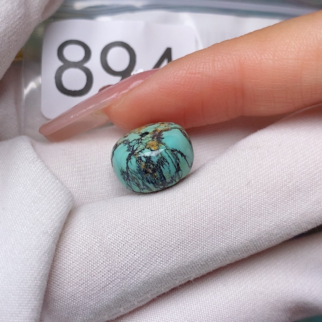 未镶嵌绿松石珠宝半成品