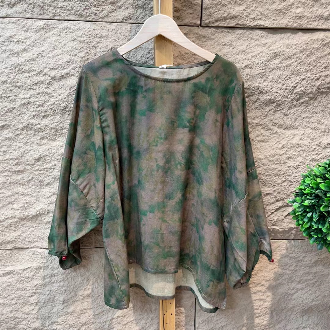 5477新款秋季气质优雅减龄T恤小衫QZ