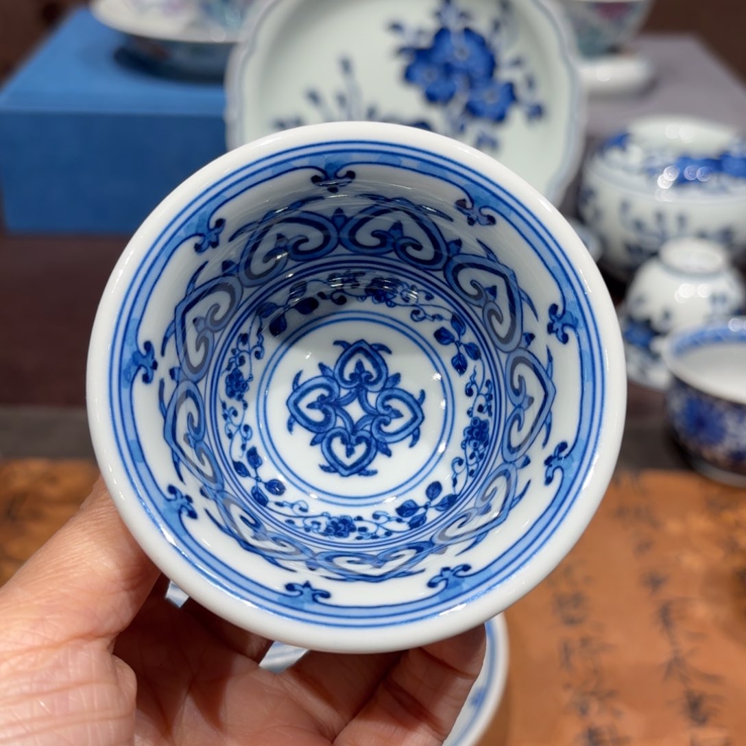 瓷片景德镇纯手工手绘