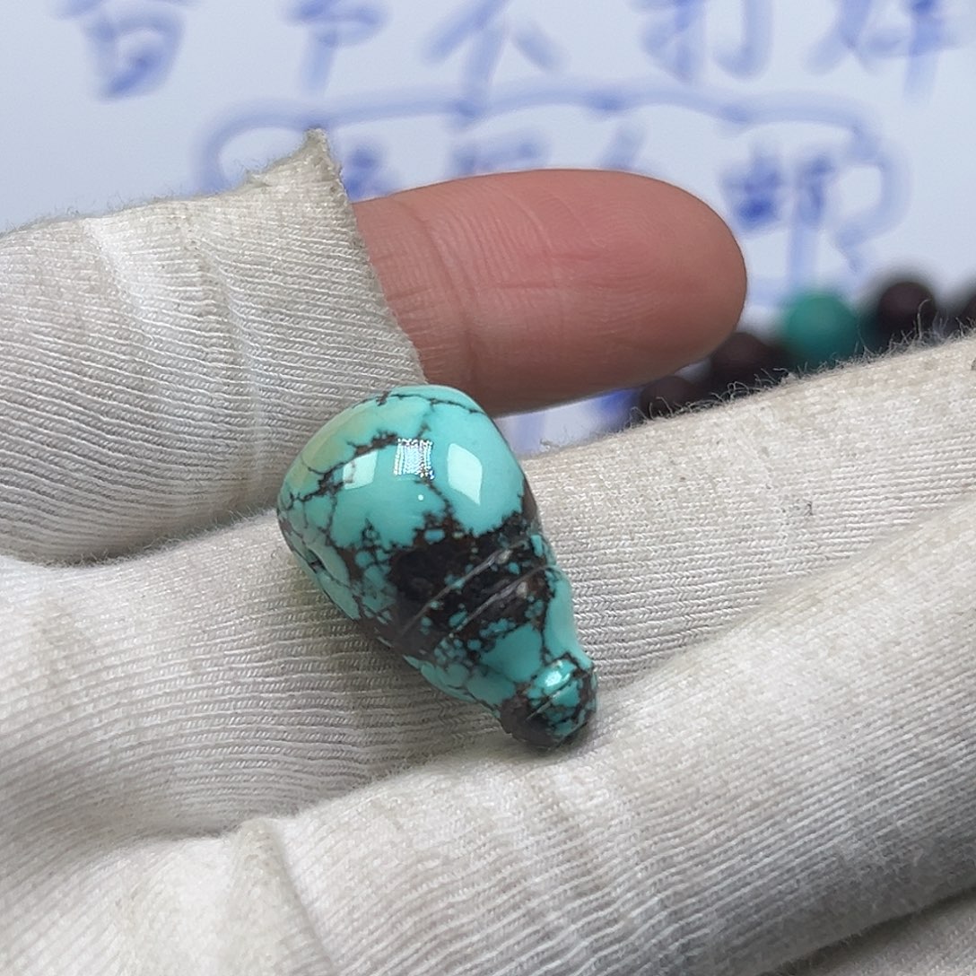 绿松石珠宝奇石未镶嵌平****愿