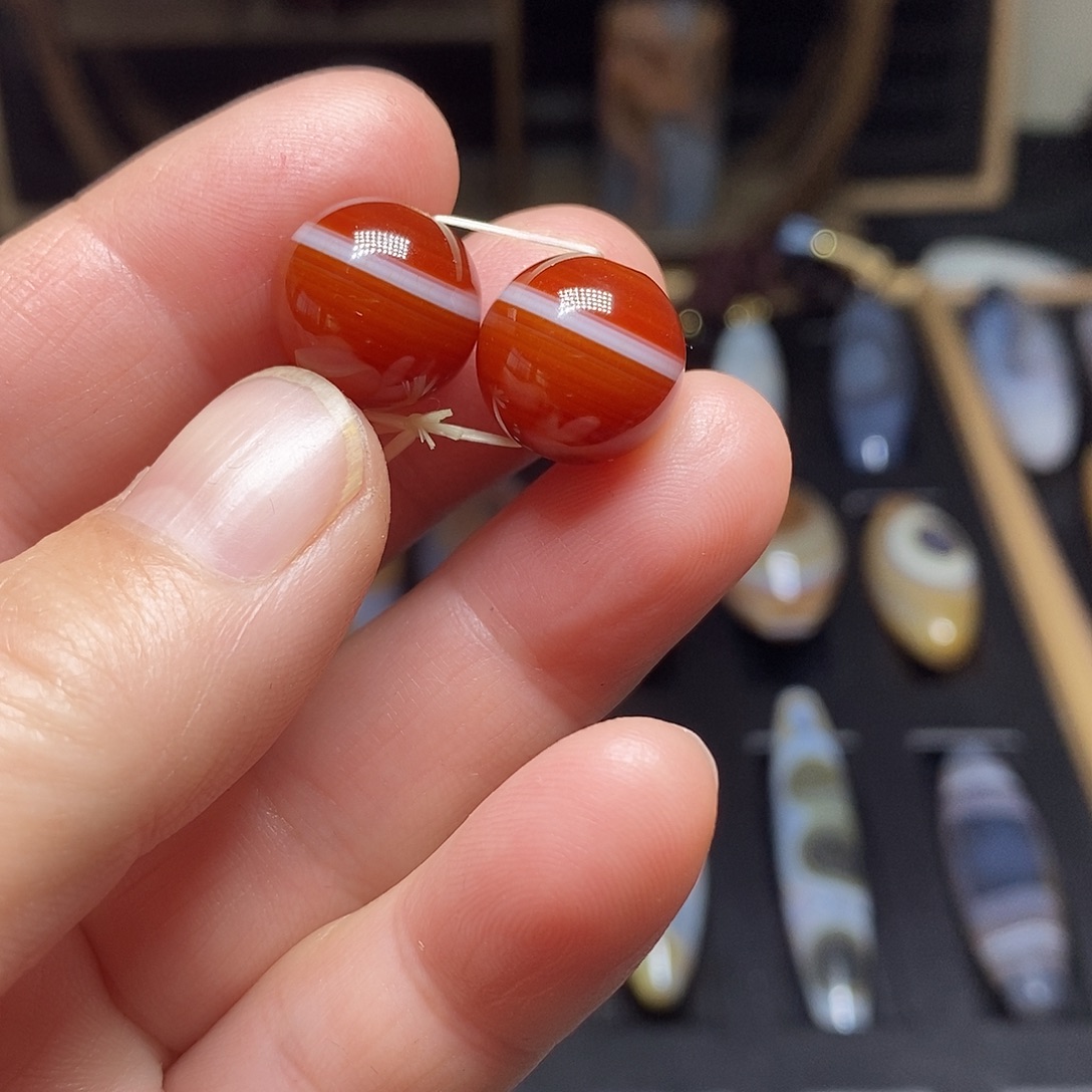 玛瑙/玉髓未镶嵌颈饰