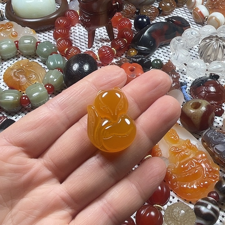 玛瑙/玉髓未镶嵌挂件