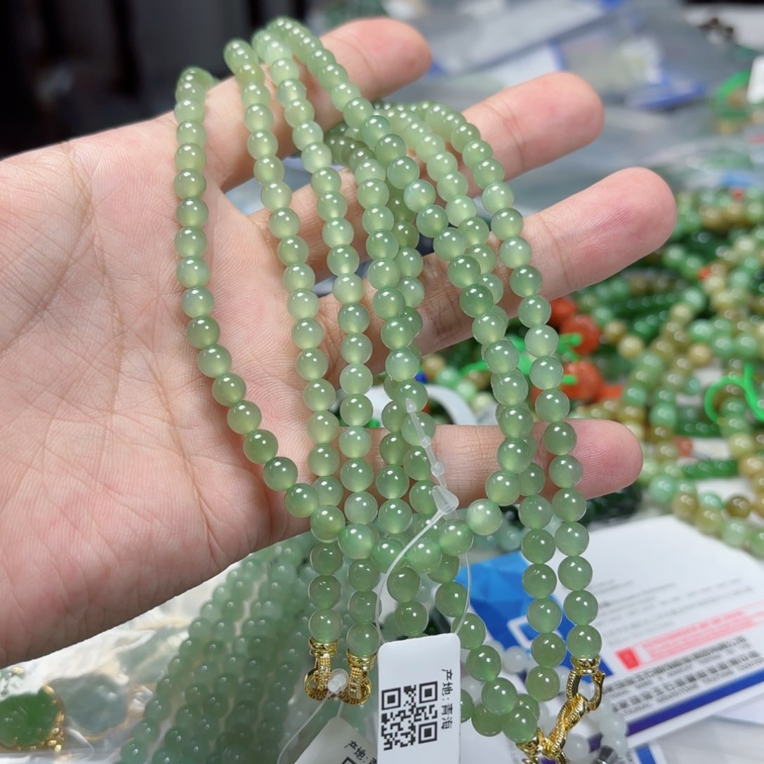 和田玉手链拍一发一多样性未镶嵌