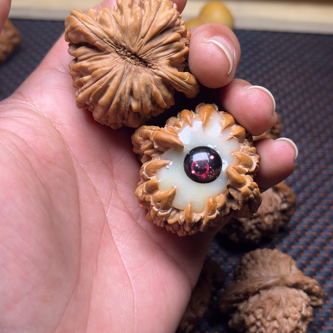 文玩核桃把件四座楼