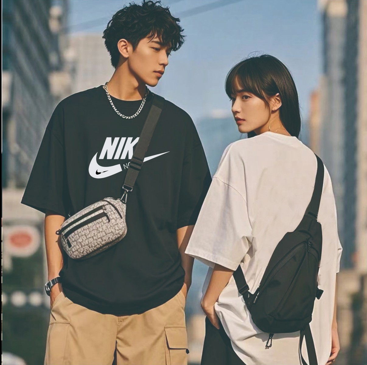 夏季T恤宽松休闲圆领春夏韩版夏季透气印花短袖