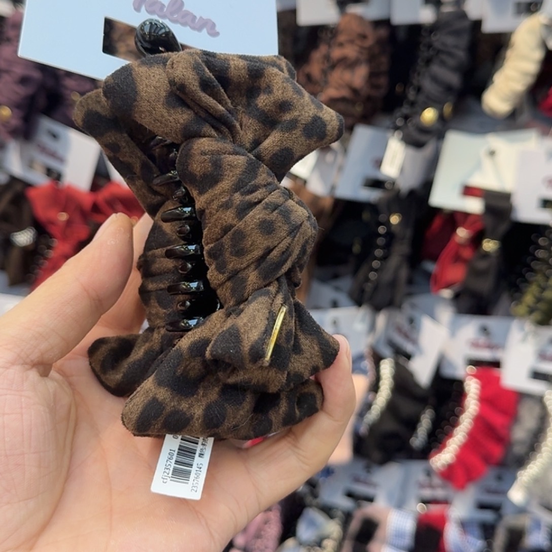 皮质非金属韩系香蕉夹999