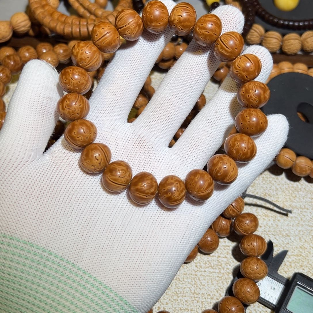 桃核吊坠云*起桃核矮桩算盘珠15.1尺寸