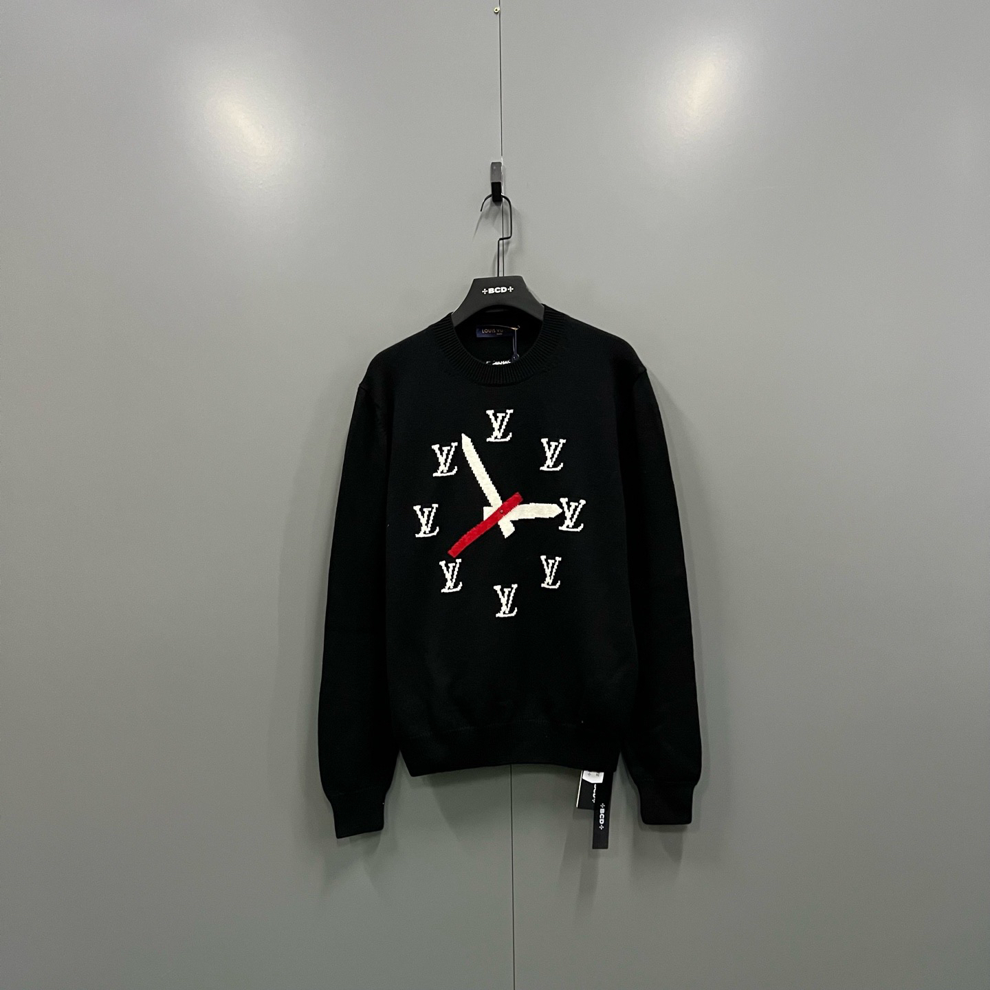 未使用 LouisVuitton/路易威登 ab818 013811 lv 钟表毛衣 M码