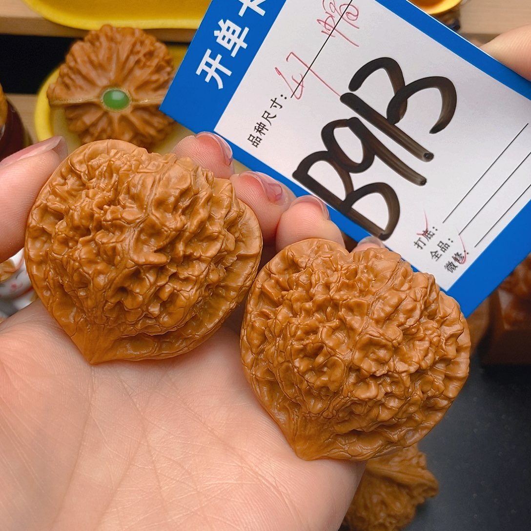 桃核吊坠核桃官帽