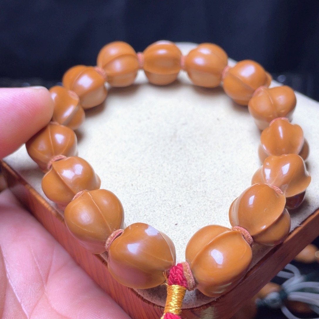 橄榄核手串/手链铁盒鲨鱼被