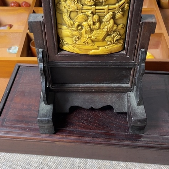 【闪购商品】摆件猛犸象牙追*