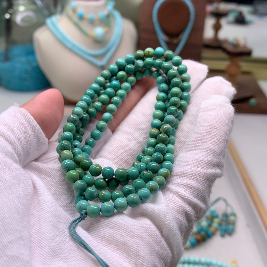 绿松石配饰未镶嵌