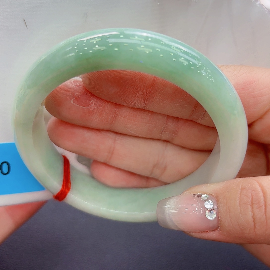 翡翠手镯未镶嵌圈口59.60