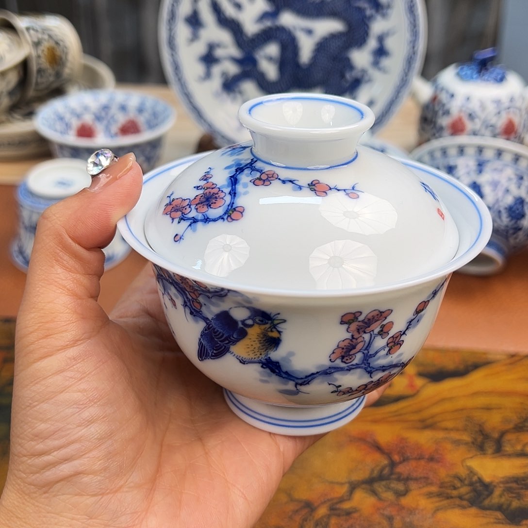 杯景德镇手绘主人杯