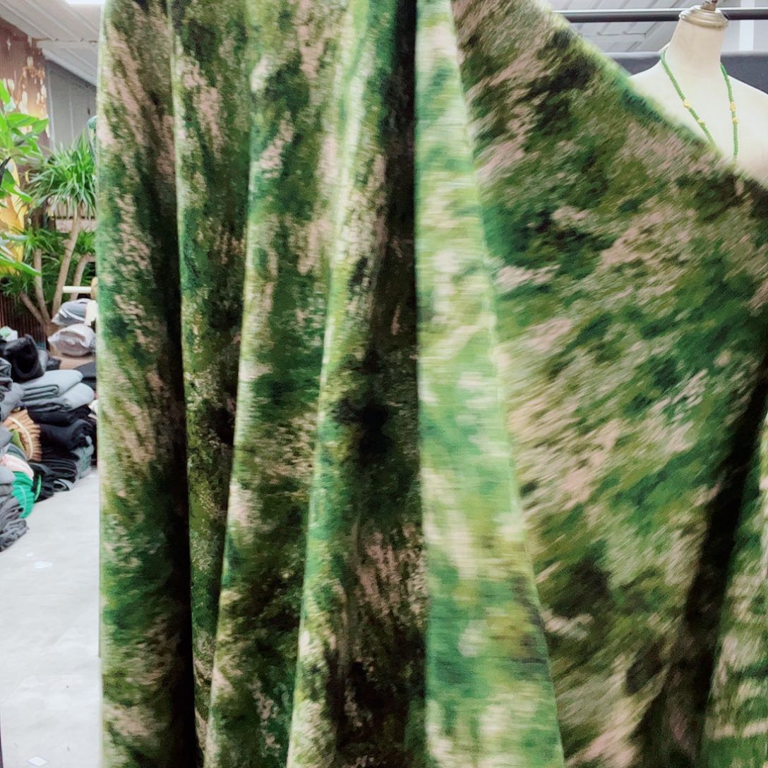 无纺布1米瑕疵渐变织花面料