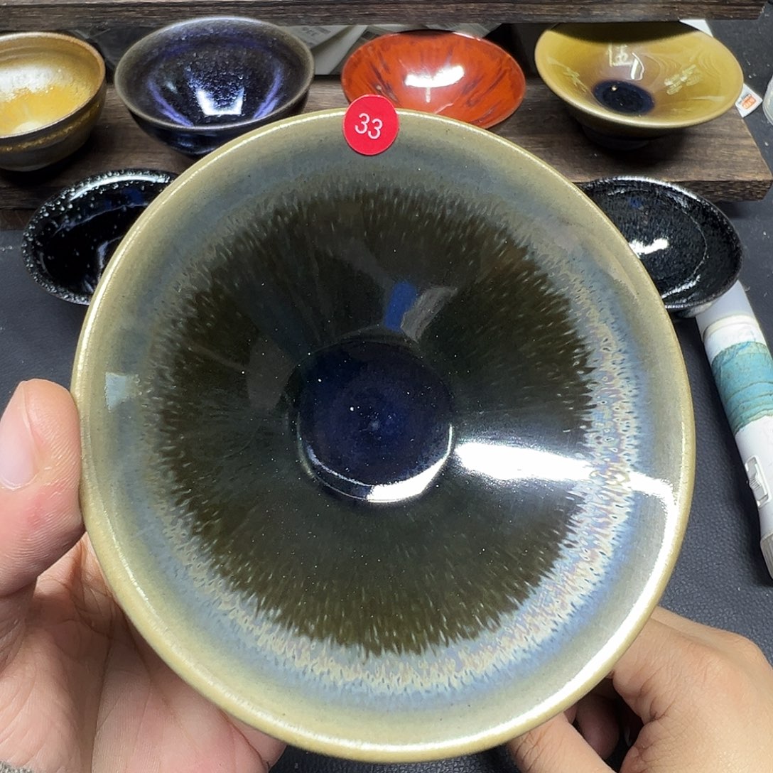 茶盏33 建窑建盏五六茶器
