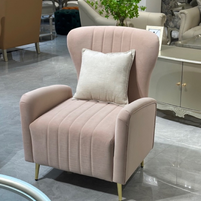 轻奢沙发椅休闲老虎椅懒人沙发阳台椅