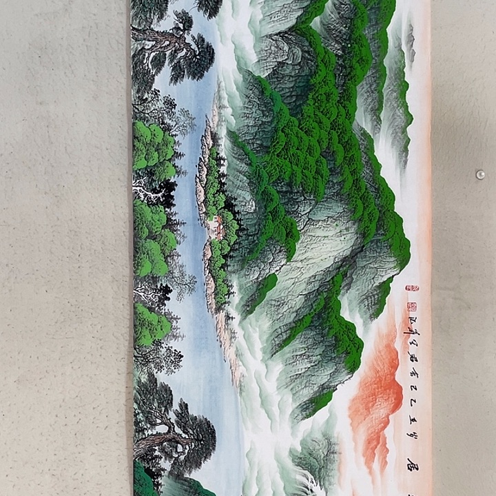 国画国画作品集的故事