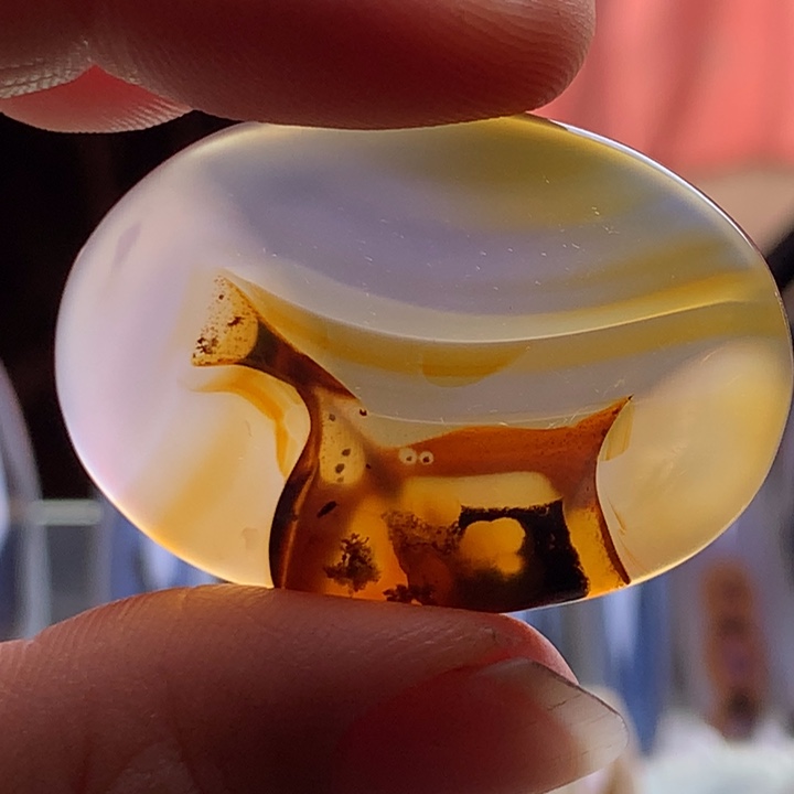 玛瑙/玉髓颈饰未镶嵌144有瑕